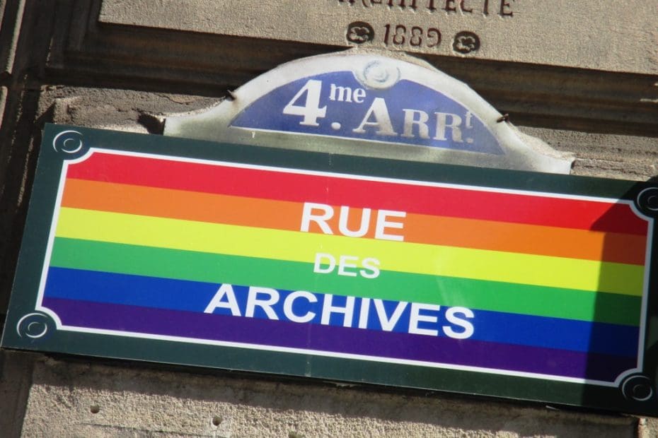 Quartier Gay Paris marais